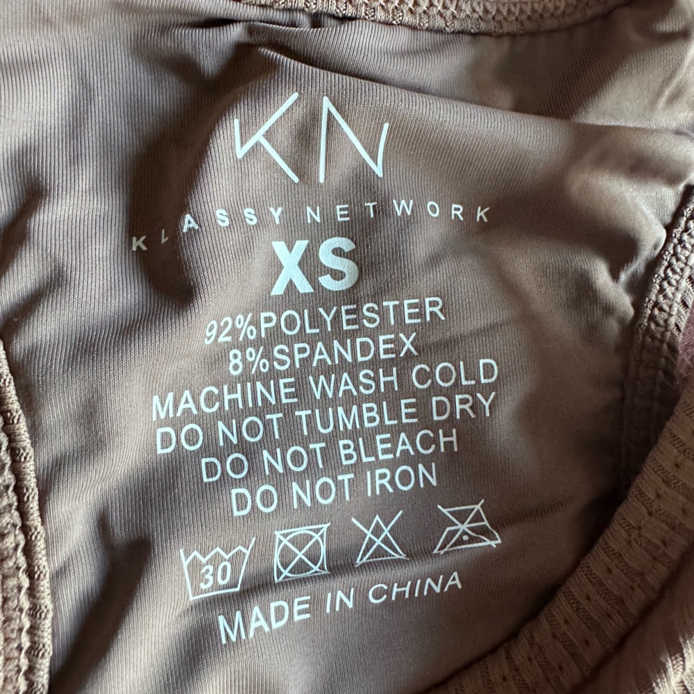 Klassy Network Ribbed Neutral Bodysuits - Picture 6 of 7
